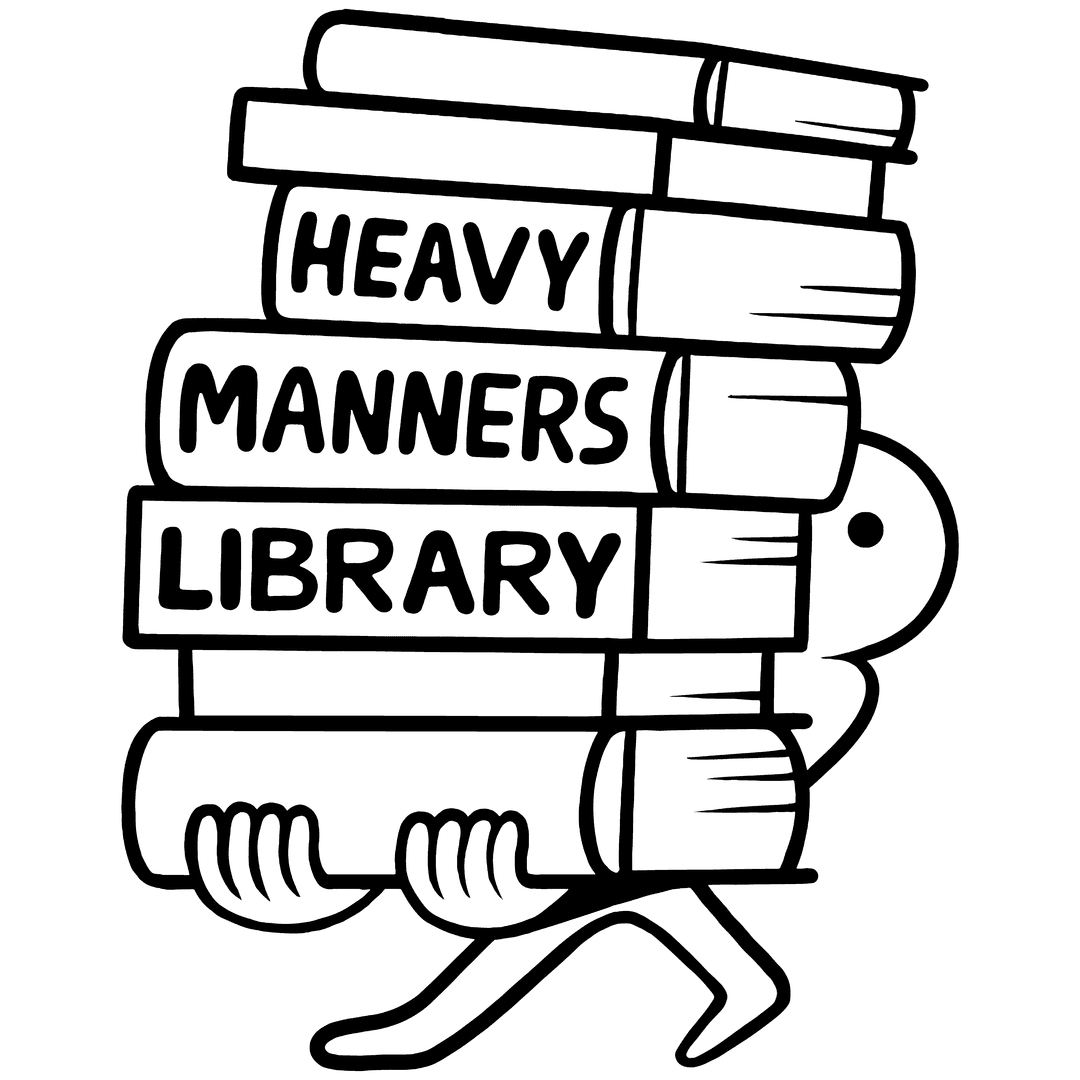 Heavy Manners Library logo