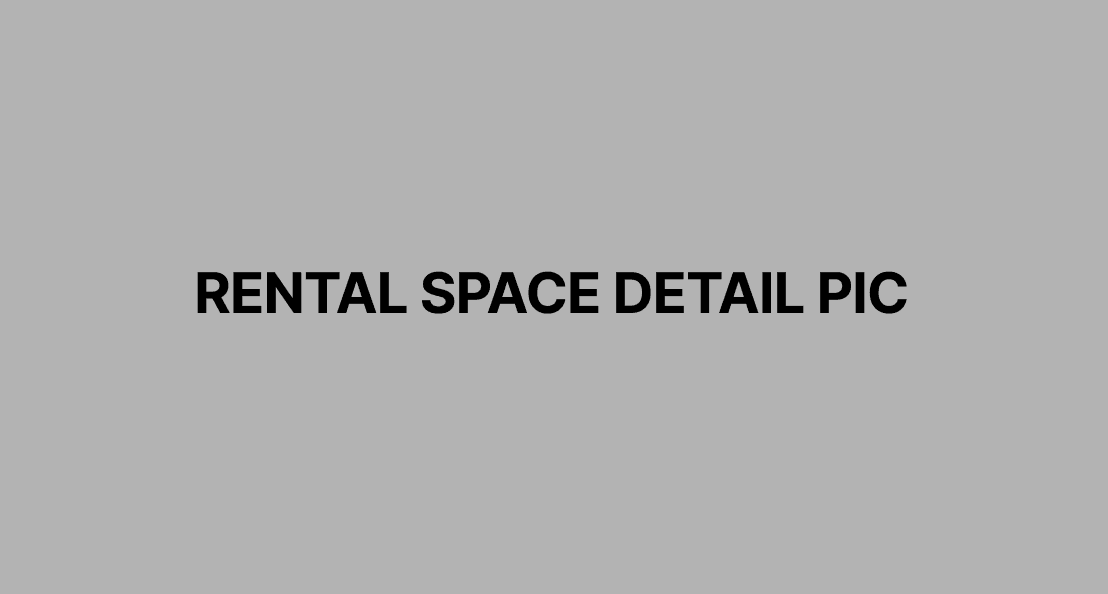 Rental space detail